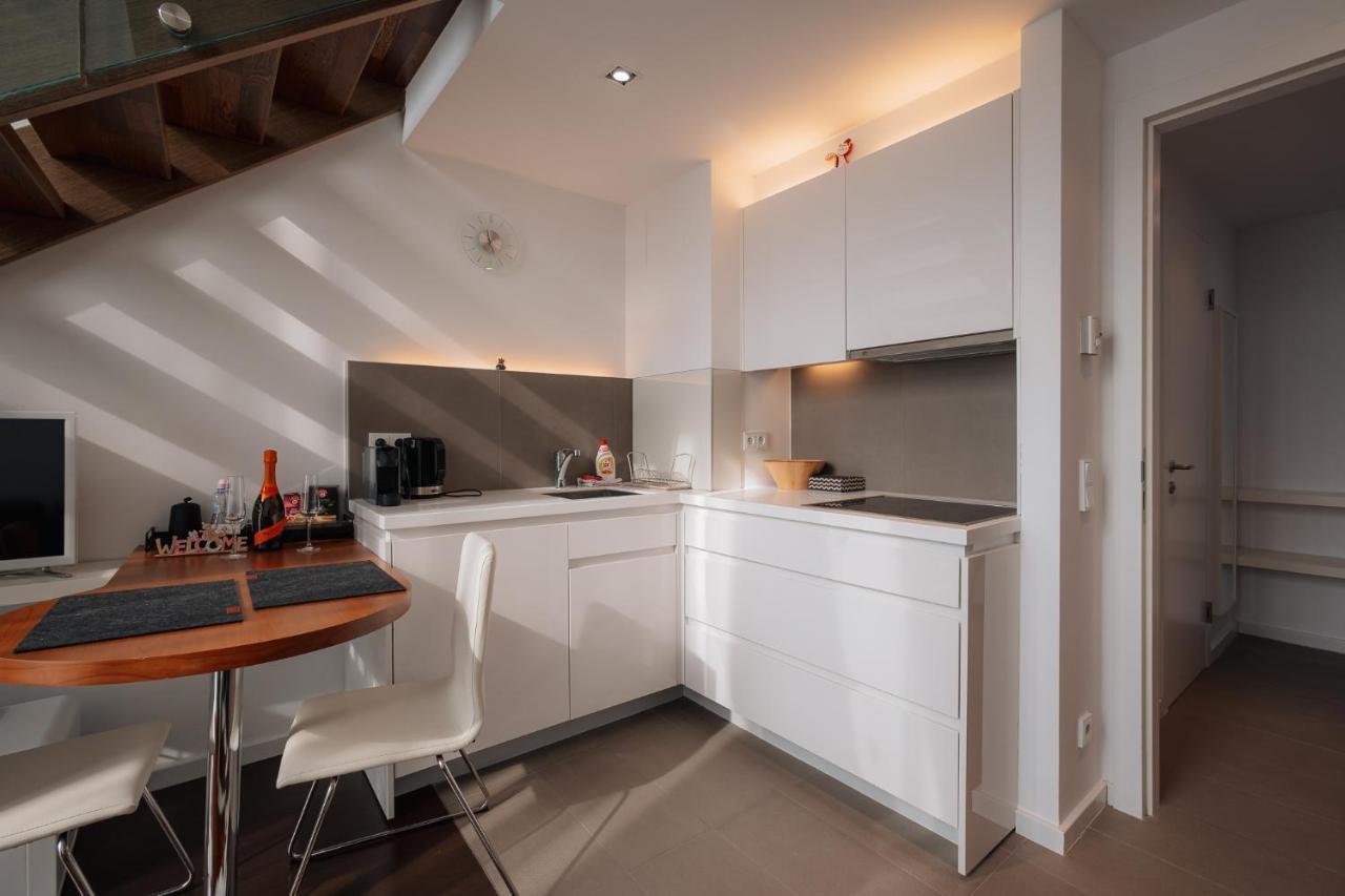 Skau Eurovea Duplex Apartment Danube Exclusive View Free Parking Bratislava Buitenkant foto