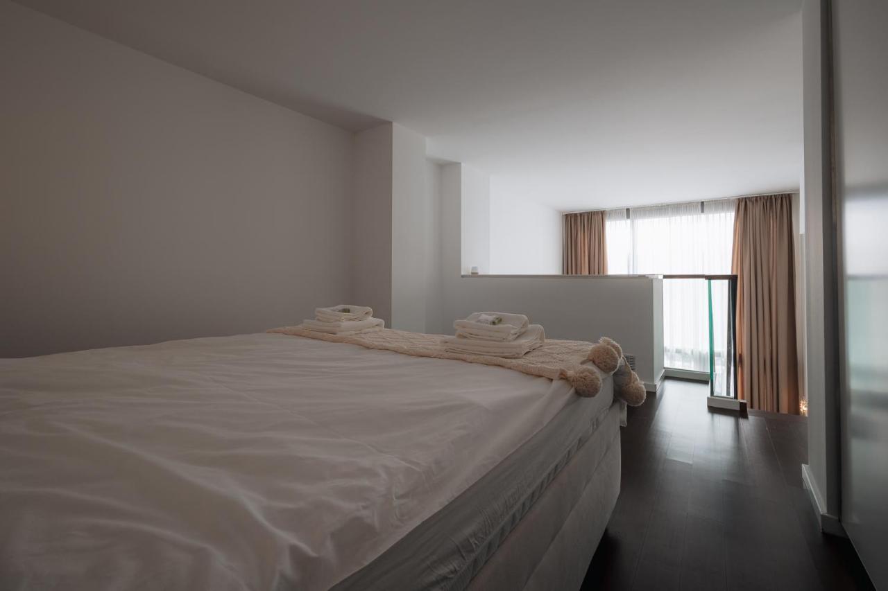 Skau Eurovea Duplex Apartment Danube Exclusive View Free Parking Bratislava Buitenkant foto